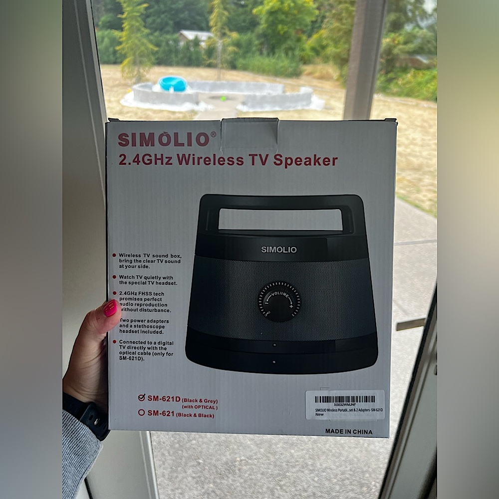 SIMOLIO WIRELESS TV SPEAKER